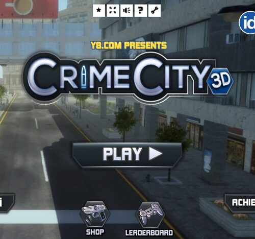 Review game Bắn súng Y8 – Crime City 3D – 1play – 1 người chơi – Càn quét xã hội đen trên thành phố Y8