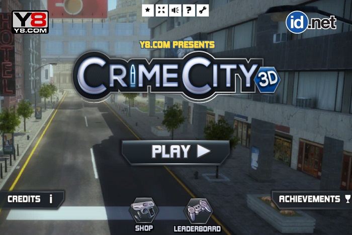 Review game Bắn súng Y8 – Crime City 3D – Càn quét xã hội đen trên thành phố Y8