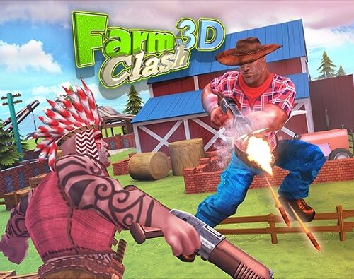 Review game Bắn súng Y8 – Farm Clash 3D – 1play – 1 người chơi – Khi nông dân cầm súng