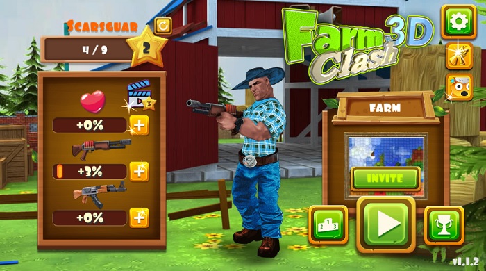 Review game Bắn súng Y8 – Farm Clash 3D – Khi nông dân cầm súng