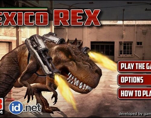 Review Game Y8 Bắn Súng – Mexico Rex – 1play – 1 người chơi – Khủng long tàn bạo tấn công