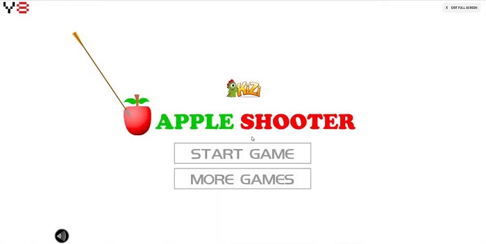 Review Game Y8 Bắn Súng – Apple Shooter – 1play – 1 người chơi – Đệ nhất cung thủ với Apple Shooter