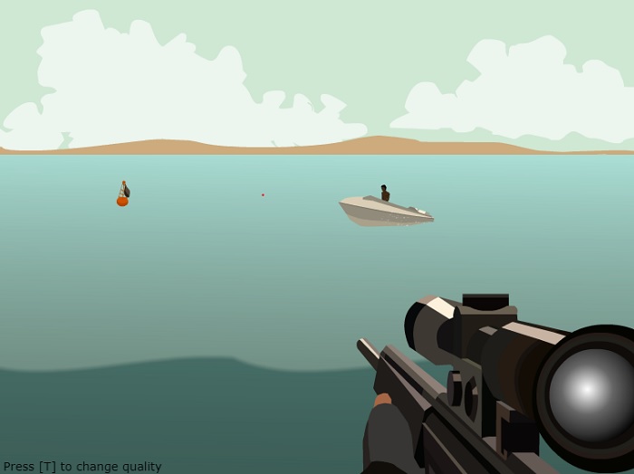 Review Game Y8 Bắn Súng - Foxy Sniper - 1 play - 1 người chơi - Bắn tỉa cùng cướp biển