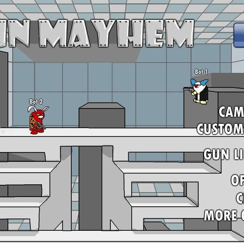 Review Game Y8 Bắn Súng – Gun Mayhem – 4play – 4 người chơi – Đọ tài vui nhộn cùng bạn bè