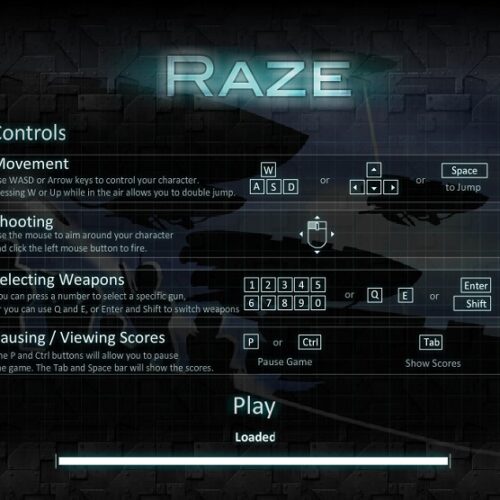 Review Game Y8 Bắn Súng – Raze – 1 play – 1 người chơi – Giải cứu trái đất