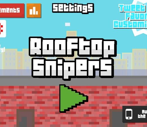 Review Game Y8 Bắn Súng – Rooftop Snipers – 2play – 2 người chơi – Cuộc chiến trên gác mái