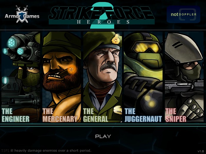 Review Game Y8 Bắn Súng - Strike Force Heroes 2 - 1play - 1 người chơi - Anh hùng vũ trụ 2