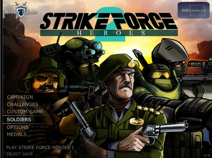 Review Game Y8 Bắn Súng - Strike Force Heroes 2 - 1play - 1 người chơi -  Anh hùng vũ trụ 2 - Victory8.online