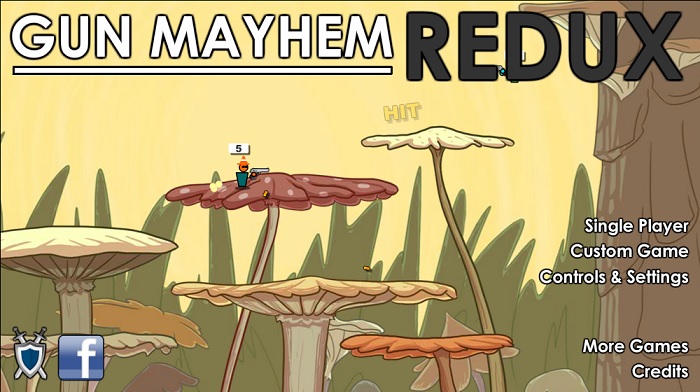 Review Game Y8 - Gun Mayhem 3 - 4play - 4 người chơi - Trở lại đầy hoành tráng