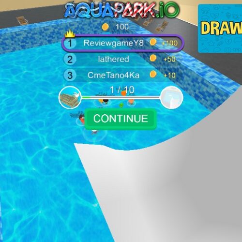Review Game Y8 – AquaPark io – 1play – 1 người chơi – Công viên nước