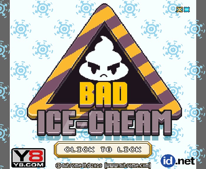 Review Game Y8 - Bad Ice Cream - 2play - 2 người chơi - Que kem tệ hại