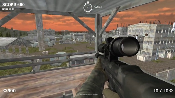 Review Game Y8 Bắn Súng - Sniper Mission - 1play - 1 người chơi - Nhiệm vụ bắn tỉa