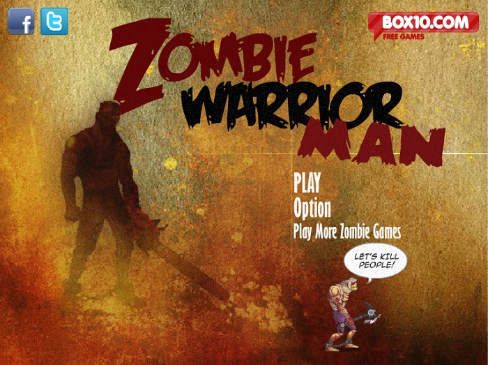 Review Game Y8 Bắn Súng – Zombie Warrior Man – 1play – 1 người chơi – Chiến binh thây ma