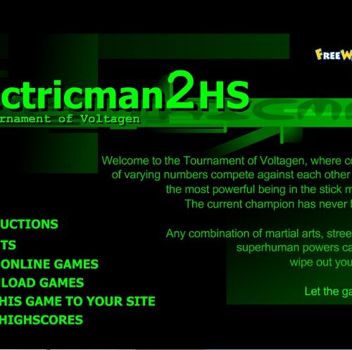 Review Game Y8 – Electricman 2 HS – 2play – 2 người chơi – Người que điện