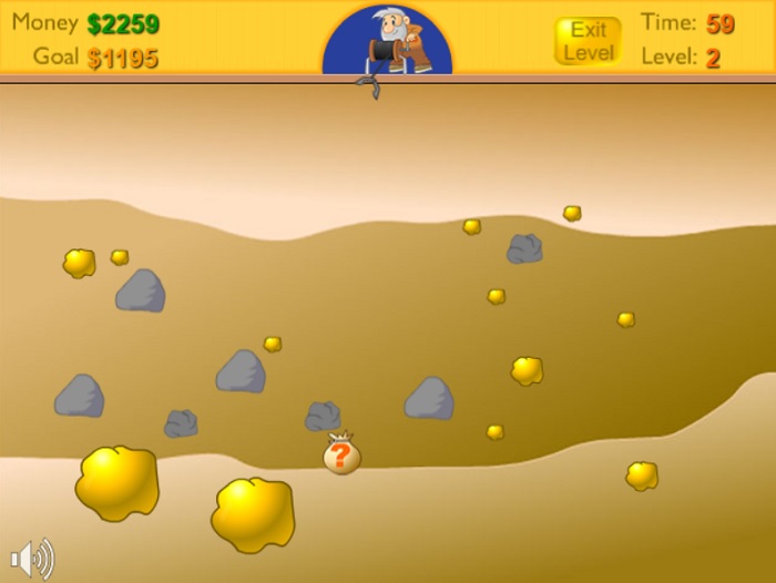 Review Game Y8 - Gold Miner - 1play - 1 người chơi - Huyền thoại đào vàng