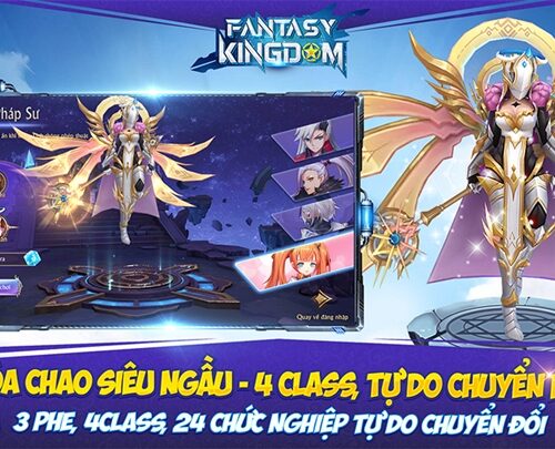 Fantasy Kingdom – Tựa game MMORPG mới cập bến 2020 
