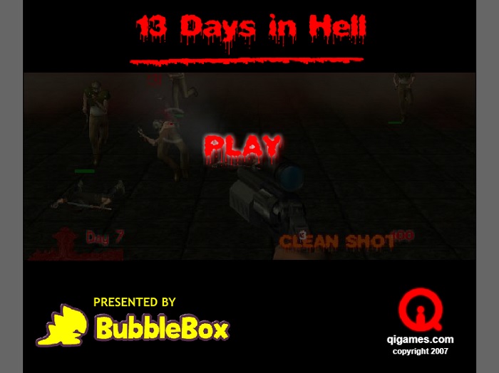 Review Game Y8 Bắn Súng - 13 Days in Hell - 1play - 1 người chơi - Vượt qua thử thách huyền bí