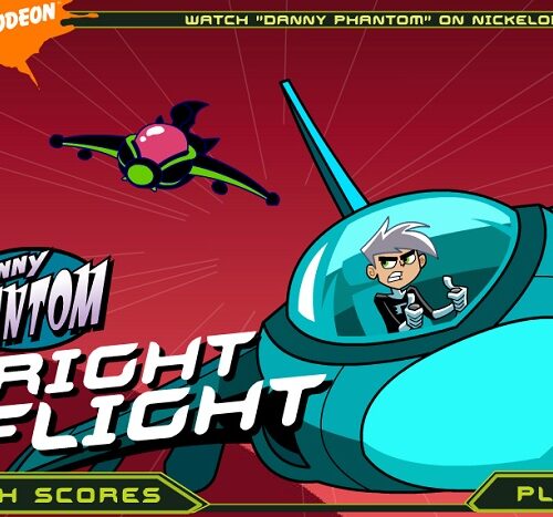 Review Game Y8 Bắn Súng – Danny Phantom: Fright Flight – 1play – 1 người chơi – Chuyến bay kinh hoàng