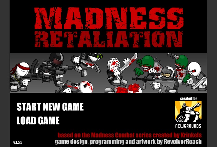 Review Game Y8 Bắn Súng – Madness Retaliation – 1play – 1 người chơi – Sự trả thủ điên cuồng