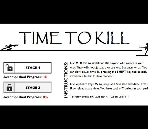 Review Game Y8 Bắn Súng – Time to Kill – 1play – 1 người chơi – Thời gian sinh tử