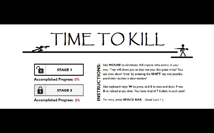 Review Game Y8 Bắn Súng – Time to Kill – 1play – 1 người chơi – Thời gian sinh tử