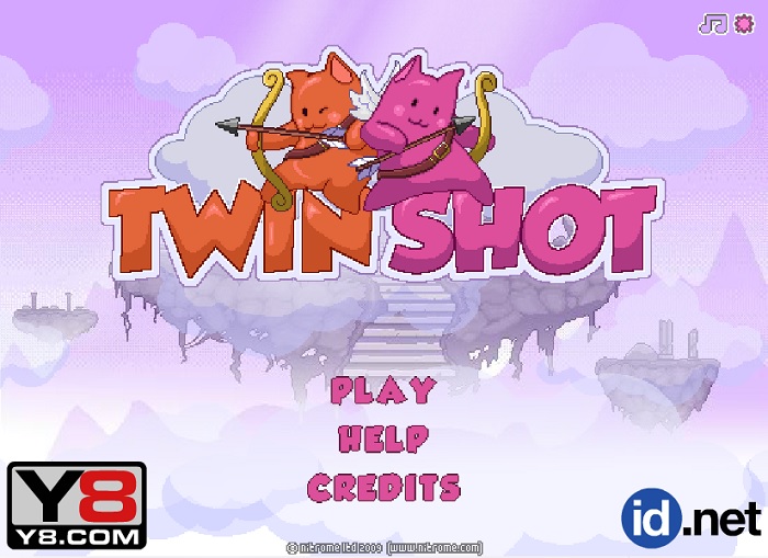 Review Game Y8 Bắn Súng – Twin Shot – 2play – 2 người chơi – Cung thủ sinh đôi