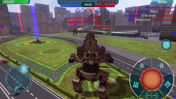 game-walking-war-robot