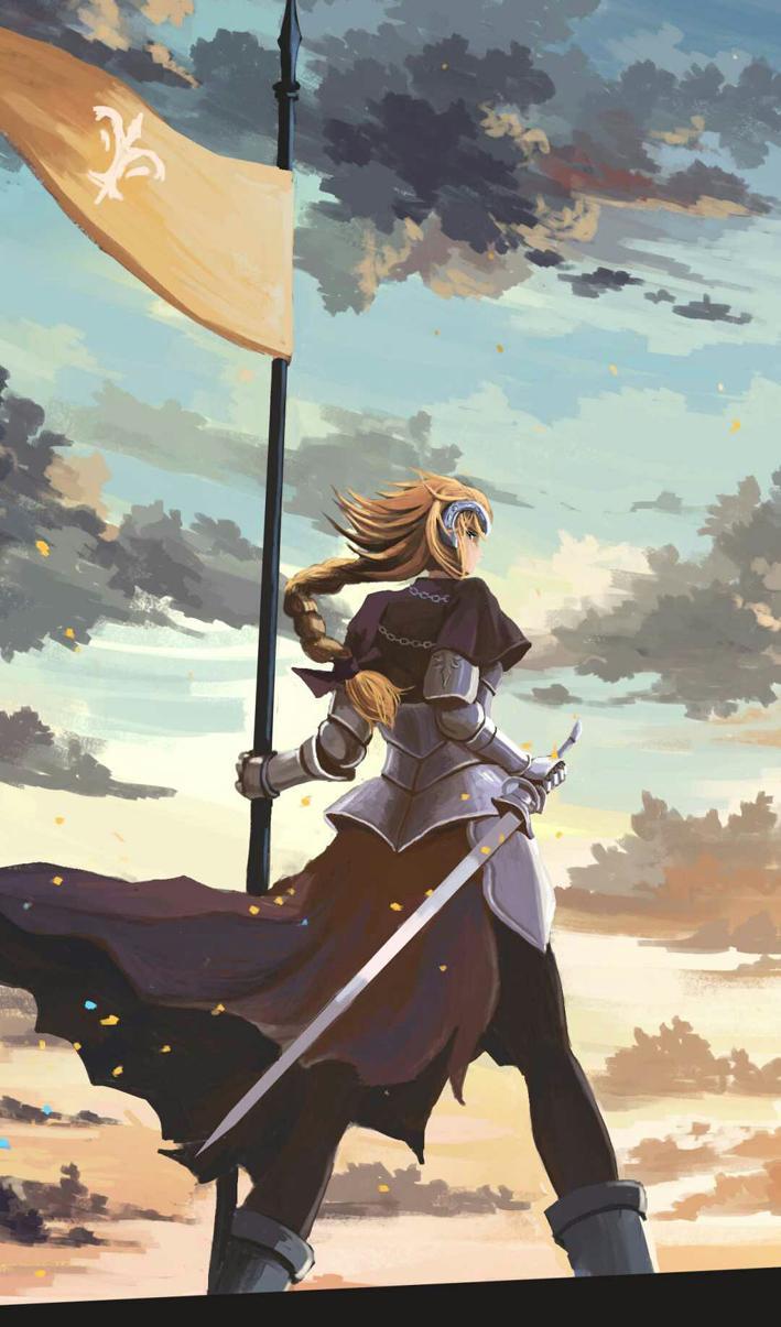 Jeanne d’Arc cosplay