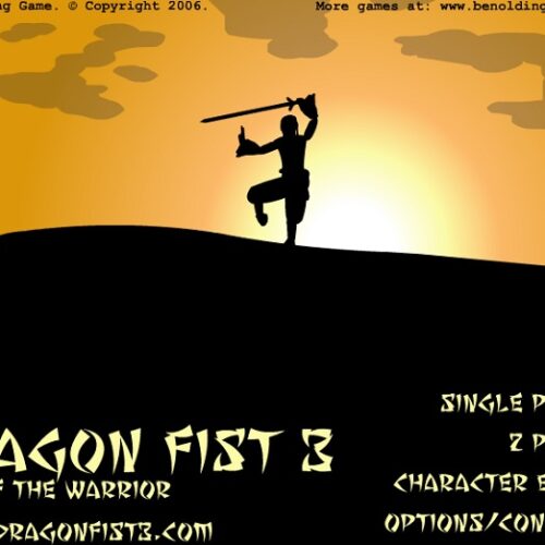 Review Game Y8 – Dragon Fist 3 – Age of the Warrior – 2play – 2 người chơi – Rồng đen 3