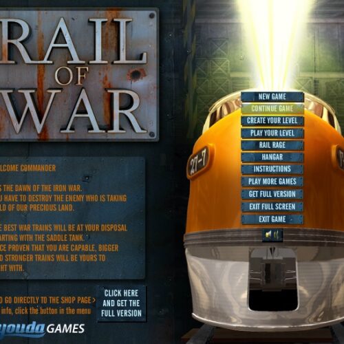 Review Game Y8 – Rail of War – 1play – 1 người chơi – Đường sắt chiến tranh