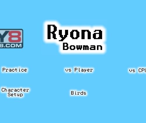Review Game Y8 – Ryona Bowman – 2play – 2 người chơi – Xạ thủ Ryona