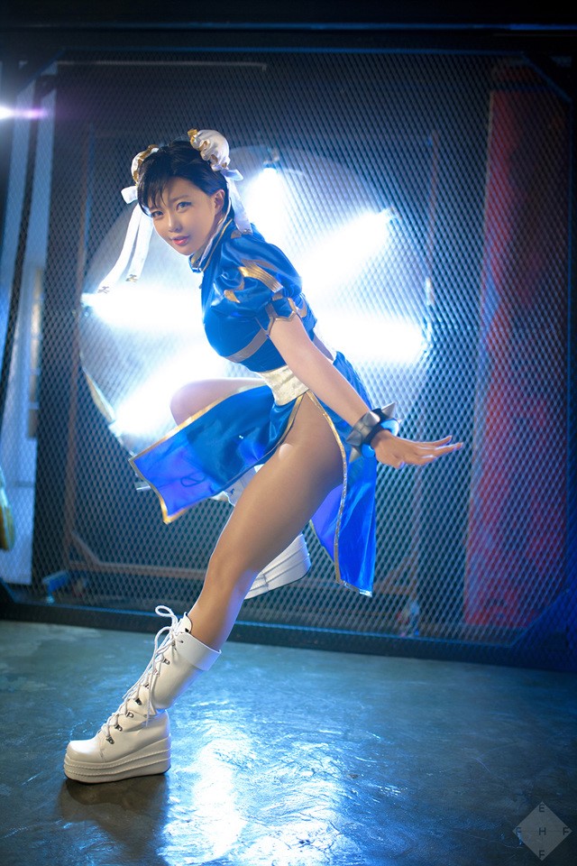 Chun Li cosplay