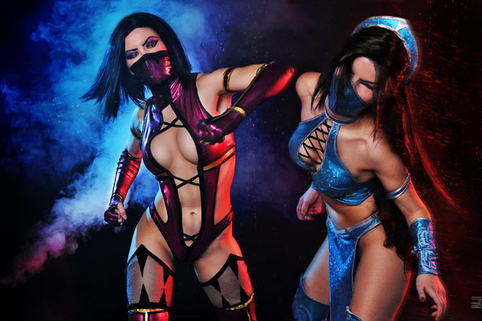 Kitana cosplay cực gợi cảm dành cho những ai yêu thích Mortal Kombat