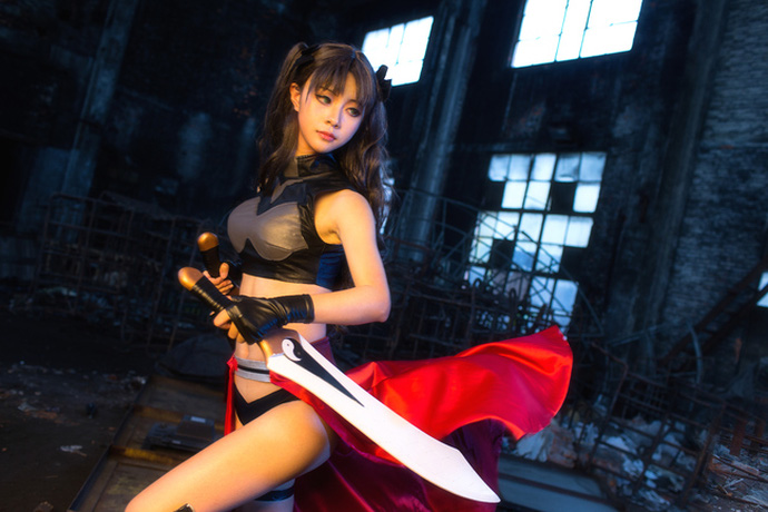 Bộ ảnh Rin Tohsaka cosplay vô cùng xinh đẹp trong game Fate/stay Night