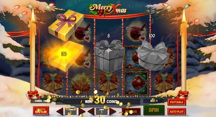 Cách chơi slot game Nổ Hũ, Merry Xmas
