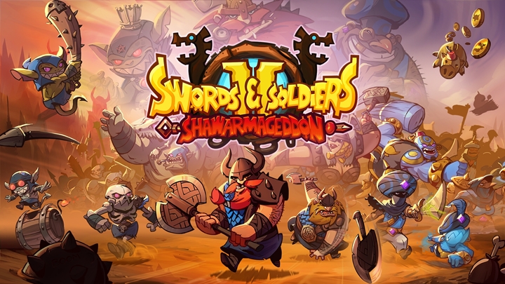 Swords And Soldiers 2 Shawarmageddon – Game phòng thủ chiến thuật hề hước