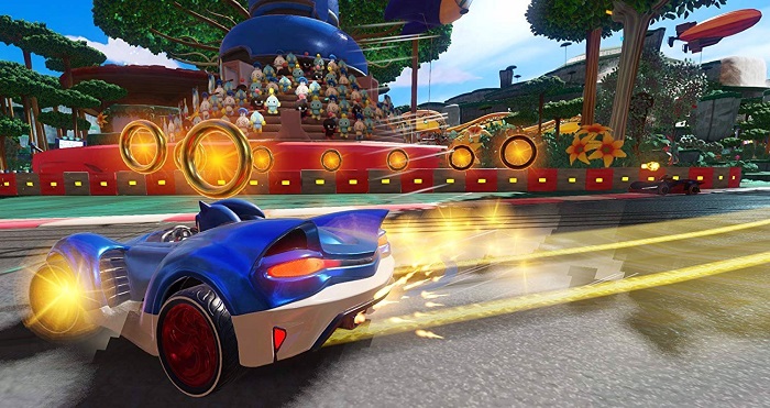 Team Sonic Racing - Phiên bản Sonic chạy bằng xe đua