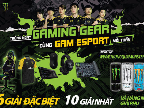 Nhận ngay Gaming Gear chuyên nghiệp từ đội tuyển GAM eSports