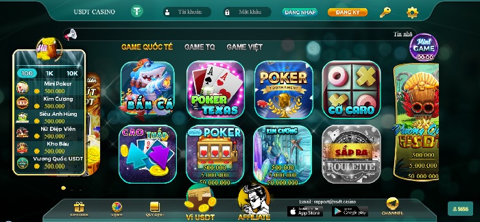 Game bài USDT Casino là gì? Link vào tải USDT Casino? USDT Casino lừa đảo hay uy tín