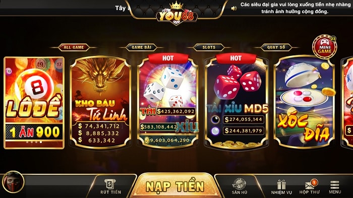 Game bài You88 Bet là gì? Link vào tải You88 Bet? You88 Bet lừa đảo hay uy tín